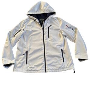 Ralph Lauren RL Active Full Zip Hooded Windbreaker Size XL Lightweight Travel